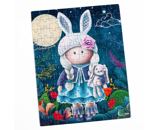 Пазл De.tail Лялька-зайчик 120 елементів (DT100-01), зображення 2 Пазл De.tail Лялька-зайчик 120 елементів (DT100-01), зображення 2