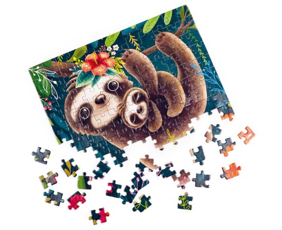 Пазл De.tail Милий лінивець 120 елементів (DT100-06), зображення 3