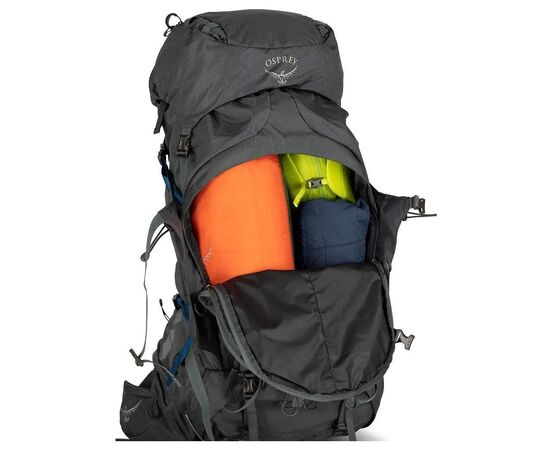 Рюкзак туристический Osprey Aether Plus 70 eclipse grey S/M (009.2432), изображение 5 Рюкзак туристический Osprey Aether Plus 70 eclipse grey S/M (009.2432), изображение 5