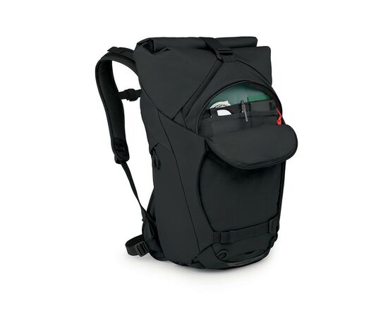 Рюкзак туристический Osprey Metron 22 Roll Top Pack black O/S (009.3117), изображение 4 Рюкзак туристический Osprey Metron 22 Roll Top Pack black O/S (009.3117), изображение 4