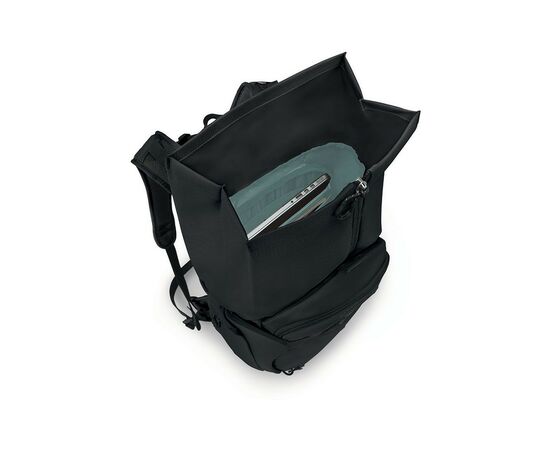 Рюкзак туристический Osprey Metron 22 Roll Top Pack black O/S (009.3117), изображение 5 Рюкзак туристический Osprey Metron 22 Roll Top Pack black O/S (009.3117), изображение 5