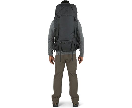 Рюкзак туристический Osprey Rook 50 dark charcoal/silver lining O/S (009.3522), изображение 6 Рюкзак туристический Osprey Rook 50 dark charcoal/silver lining O/S (009.3522), изображение 6