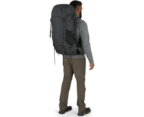 Рюкзак туристический Osprey Rook 50 dark charcoal/silver lining O/S (009.3522), изображение 7 Рюкзак туристический Osprey Rook 50 dark charcoal/silver lining O/S (009.3522), изображение 7