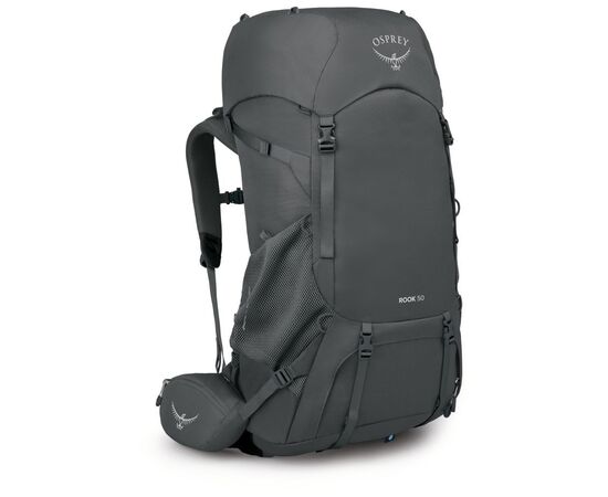 Рюкзак туристический Osprey Rook 50 dark charcoal/silver lining O/S (009.3522)