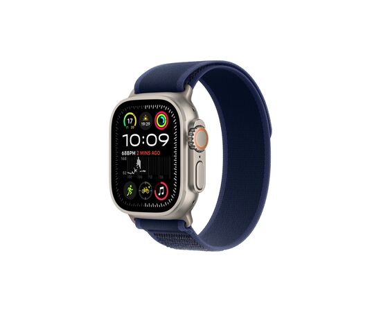 Смарт-годинник Apple Watch Ultra 2 2024 GPS + Cellular 49mm Natural Titanium Case with Blue Trail Loop - S/M (MX4J3UL/A)