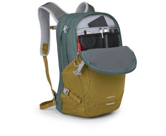 Рюкзак туристический Osprey Nebula 32 green tunnel/brindle brown - O/S - зелений/коричневий (009.3642), изображение 4 Рюкзак туристический Osprey Nebula 32 green tunnel/brindle brown - O/S - зелений/коричневий (009.3642), изображение 4