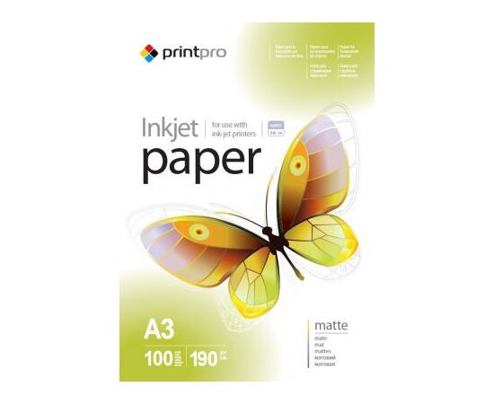 Фотопапір PrintPro A3 (PME190100A3)