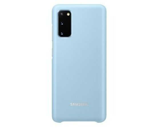 Чехол для мобильного телефона Samsung LED Cover Galaxy S20 (G980) Sky Blue (EF-KG980CLEGRU), изображение 2 Чехол для мобильного телефона Samsung LED Cover Galaxy S20 (G980) Sky Blue (EF-KG980CLEGRU), изображение 2