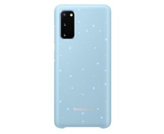 Чохол до мобільного телефона Samsung LED Cover Galaxy S20 (G980) Sky Blue (EF-KG980CLEGRU)
