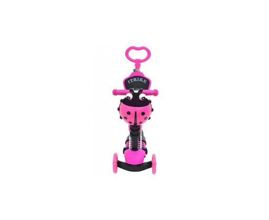 Самокат iTrike Maxi JR 5 в 1 pink (JR 3-026-B pink), изображение 2 Самокат iTrike Maxi JR 5 в 1 pink (JR 3-026-B pink), изображение 2