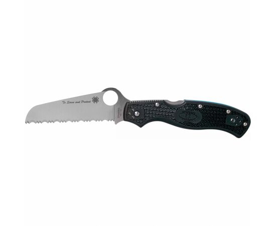 Нож Spyderco Rescue 3 Thin Blue Line (C14FSBKBL3)