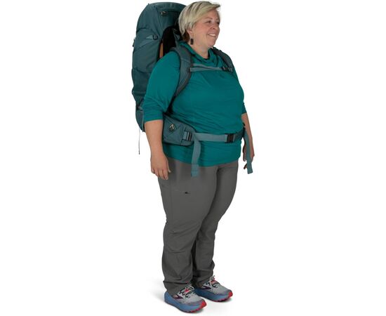 Рюкзак туристический Osprey Renn 65 dark charcoal/gray wolf O/S (009.3525), изображение 5 Рюкзак туристический Osprey Renn 65 dark charcoal/gray wolf O/S (009.3525), изображение 5