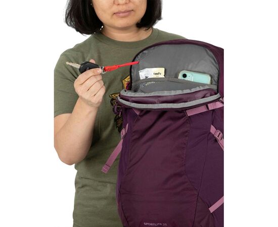 Рюкзак туристический Osprey Sportlite 25 aubergine purple S/M (009.3036), изображение 10