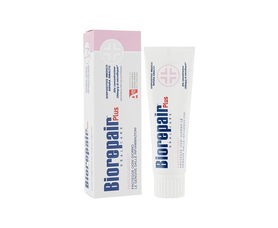 Зубная паста Biorepair Plus Пародонтогель 75 мл (8017331054345), изображение 2 Зубная паста Biorepair Plus Пародонтогель 75 мл (8017331054345), изображение 2