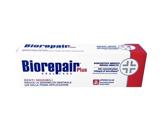 Зубна паста Biorepair Plus Професійне позбавлення чутливості 75 мл (8017331052648)