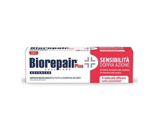 Зубная паста Biorepair Plus Экстра избавление чувствительности 75 мл (8017331091166), изображение 2 Зубная паста Biorepair Plus Экстра избавление чувствительности 75 мл (8017331091166), изображение 2