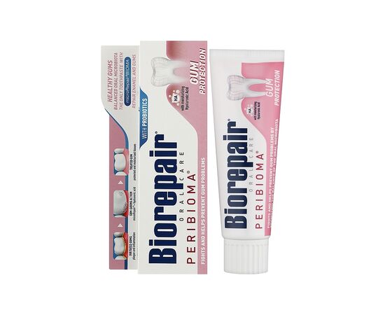 Зубная паста Biorepair Peribioma С пробиотиками 75 мл (8017331064115), изображение 2 Зубная паста Biorepair Peribioma С пробиотиками 75 мл (8017331064115), изображение 2