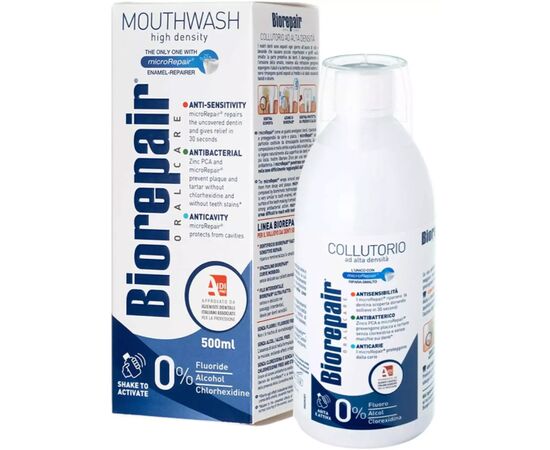 Ополаскиватель для полости рта Biorepair Plus Профессиональная защита и восстановление 500 мл (8017331025925)