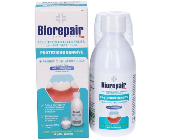 Ополаскиватель для полости рта Biorepair Plus Интенсивное лечение 250 мл (8017331072561)