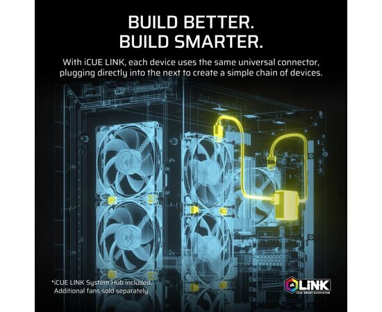 Система жидкостного охлаждения Corsair iCUE LINK TITAN 360 RX RGB (CW-9061018-WW), изображение 10 Система жидкостного охлаждения Corsair iCUE LINK TITAN 360 RX RGB (CW-9061018-WW), изображение 10
