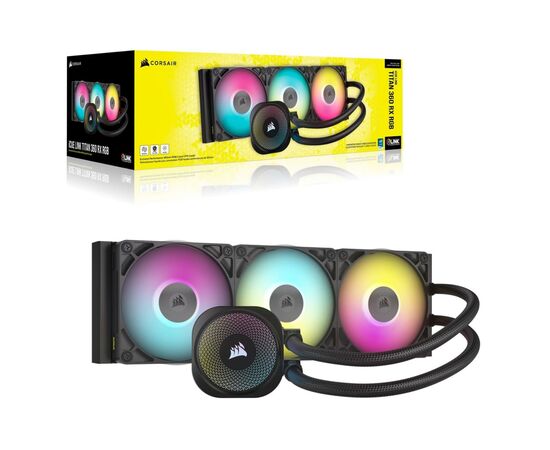 Система жидкостного охлаждения Corsair iCUE LINK TITAN 360 RX RGB (CW-9061018-WW), изображение 6 Система жидкостного охлаждения Corsair iCUE LINK TITAN 360 RX RGB (CW-9061018-WW), изображение 6