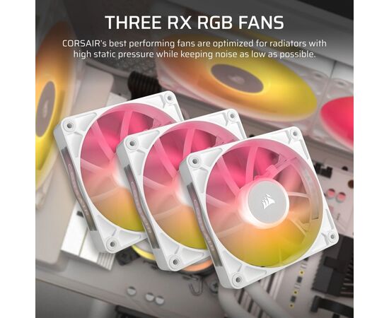 Система жидкостного охлаждения Corsair iCUE LINK TITAN 360 RX RGB White (CW-9061021-WW), изображение 7 Система жидкостного охлаждения Corsair iCUE LINK TITAN 360 RX RGB White (CW-9061021-WW), изображение 7