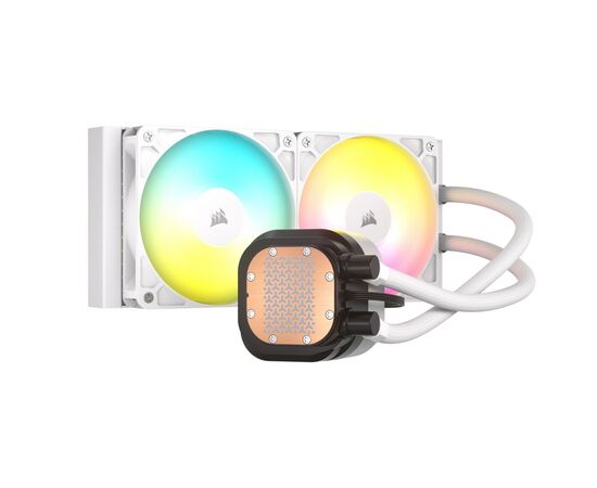 Система жидкостного охлаждения Corsair NAUTILUS 240 ARGB White (CW-9060094-WW), изображение 3 Система жидкостного охлаждения Corsair NAUTILUS 240 ARGB White (CW-9060094-WW), изображение 3