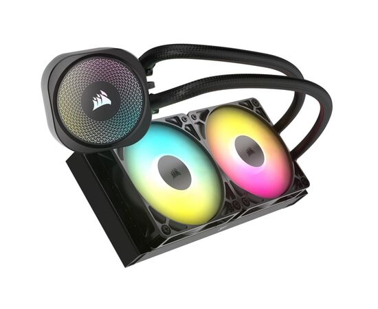 Система жидкостного охлаждения Corsair NAUTILUS 240 ARGB (CW-9060092-WW), изображение 3 Система жидкостного охлаждения Corsair NAUTILUS 240 ARGB (CW-9060092-WW), изображение 3