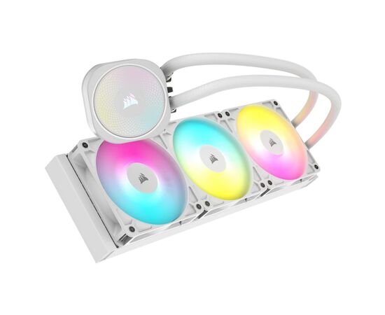Система жидкостного охлаждения Corsair NAUTILUS 360 ARGB White (CW-9060095-WW), изображение 2 Система жидкостного охлаждения Corsair NAUTILUS 360 ARGB White (CW-9060095-WW), изображение 2