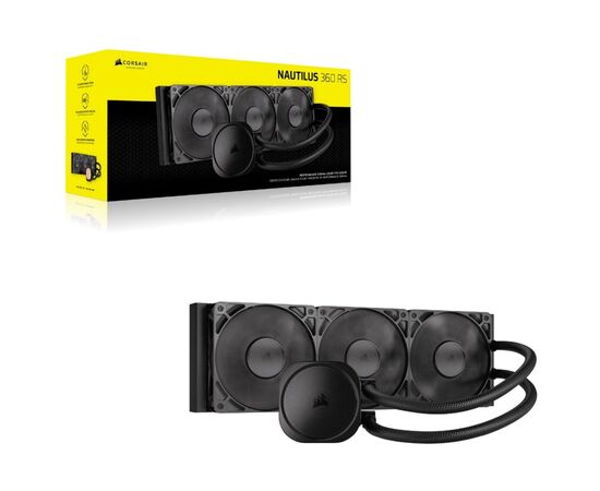 Система жидкостного охлаждения Corsair NAUTILUS 360 (CW-9060089-WW), изображение 11 Система жидкостного охлаждения Corsair NAUTILUS 360 (CW-9060089-WW), изображение 11