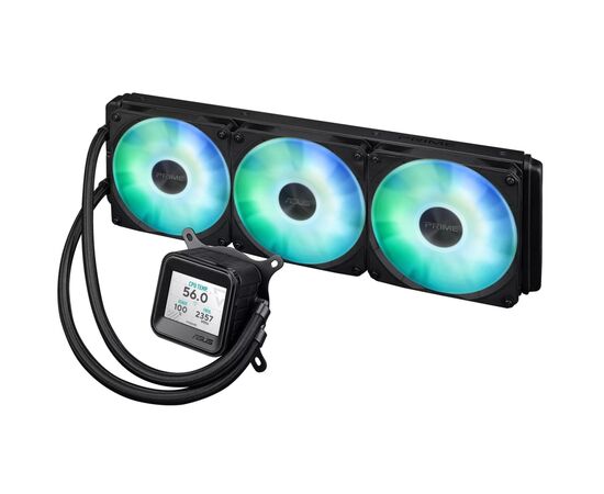 Система жидкостного охлаждения ASUS PRIME-LC-360-ARGB-LCD (90RC00Z1-B0EAY0), изображение 3 Система жидкостного охлаждения ASUS PRIME-LC-360-ARGB-LCD (90RC00Z1-B0EAY0), изображение 3
