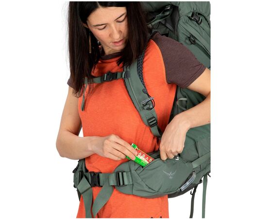 Рюкзак туристический Osprey Kyte 48 rocky brook green WXS/S (009.3329), изображение 12 Рюкзак туристический Osprey Kyte 48 rocky brook green WXS/S (009.3329), изображение 12