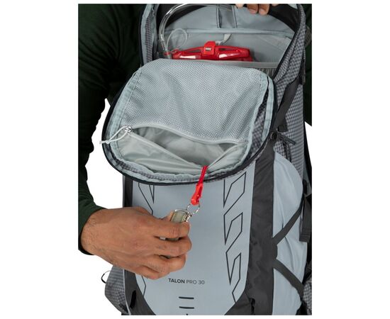 Рюкзак туристический Osprey Talon Pro 30 silver lining O/S (009.3534), изображение 9 Рюкзак туристический Osprey Talon Pro 30 silver lining O/S (009.3534), изображение 9