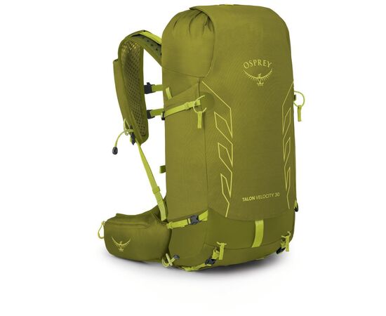 Рюкзак туристичний Osprey Talon Velocity 30 matcha green/lemongrass L/XL (009.3544)