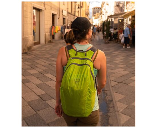 Рюкзак туристический Osprey Ultralight Stuff Pack limon O/S (009.3251), изображение 5 Рюкзак туристический Osprey Ultralight Stuff Pack limon O/S (009.3251), изображение 5