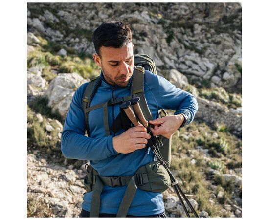 Рюкзак туристический Osprey Kestrel 68 bonsai green S/M (009.3303), изображение 8 Рюкзак туристический Osprey Kestrel 68 bonsai green S/M (009.3303), изображение 8