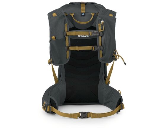 Рюкзак туристический Osprey Talon Velocity 20 dark charcoal/tumbleweed yellow - L/XL - чорний (009.3545), изображение 4 Рюкзак туристический Osprey Talon Velocity 20 dark charcoal/tumbleweed yellow - L/XL - чорний (009.3545), изображение 4