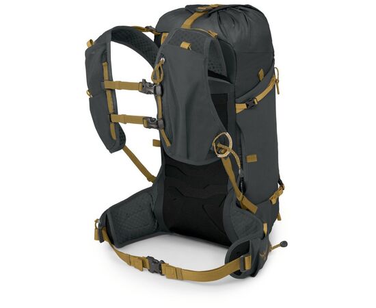 Рюкзак туристический Osprey Talon Velocity 20 dark charcoal/tumbleweed yellow - L/XL - чорний (009.3545), изображение 5 Рюкзак туристический Osprey Talon Velocity 20 dark charcoal/tumbleweed yellow - L/XL - чорний (009.3545), изображение 5