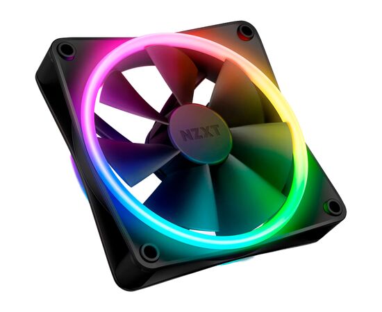 Кулер для корпуса NZXT F120RGB Duo - 120mm Dual- (RF-D12SF-B1), изображение 2 Кулер для корпуса NZXT F120RGB Duo - 120mm Dual- (RF-D12SF-B1), изображение 2