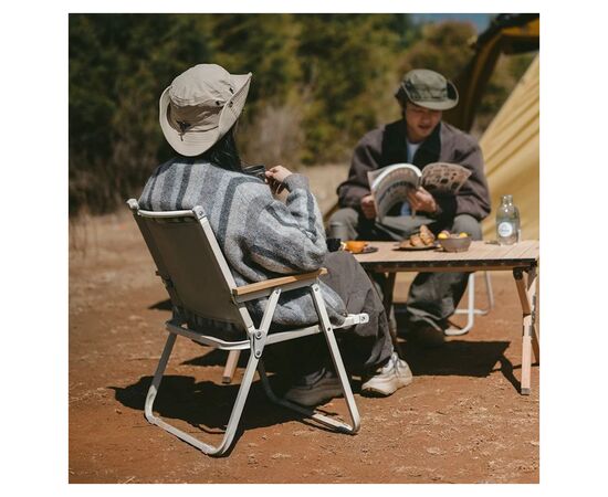 Кресло складное Naturehike CNK2300JU012 чорне (6976023926860), изображение 4 Кресло складное Naturehike CNK2300JU012 чорне (6976023926860), изображение 4