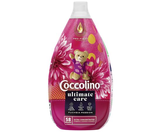 Кондиционер для белья Coccolino Ultimate Care Fuchsia Passion 870 мл (8720181414916)