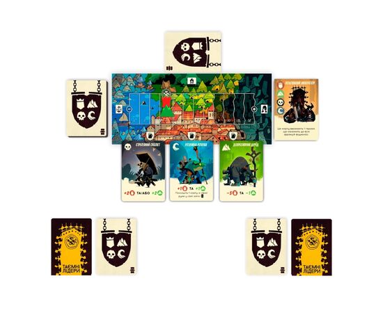 Настольная игра Geekach Games Тайные лидеры (Hidden Leaders) (укр.) (GKCH034HL), изображение 3 Настольная игра Geekach Games Тайные лидеры (Hidden Leaders) (укр.) (GKCH034HL), изображение 3