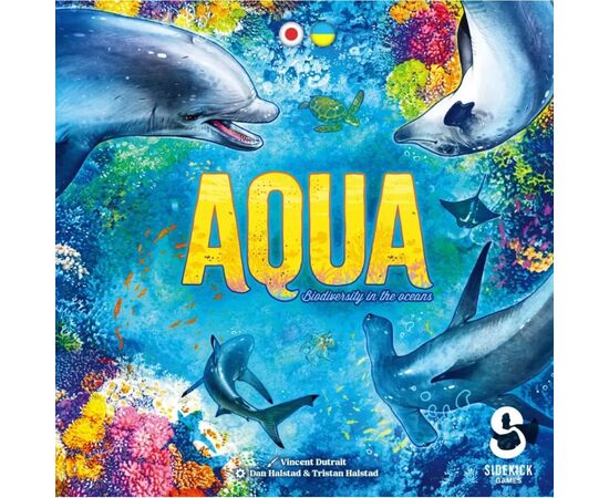 Настольная игра Lord of Boards Aqua. Океанское биоразнообразие (AQUA: Biodiversity in the oceans) (укр.) (LOB2331UA), изображение 4 Настольная игра Lord of Boards Aqua. Океанское биоразнообразие (AQUA: Biodiversity in the oceans) (укр.) (LOB2331UA), изображение 4
