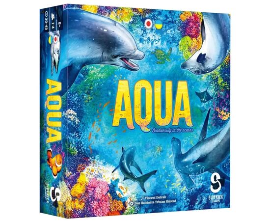 Настольная игра Lord of Boards Aqua. Океанское биоразнообразие (AQUA: Biodiversity in the oceans) (укр.) (LOB2331UA)