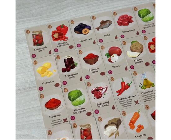 Настільна гра Lord of Boards Борщ (укр.) (LOB2404UA), зображення 7 Настільна гра Lord of Boards Борщ (укр.) (LOB2404UA), зображення 7