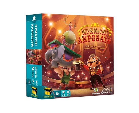 Настольная игра Lord of Boards Крошечные акробаты (Tiny Acrobats) (укр.) (LOB2110UA)