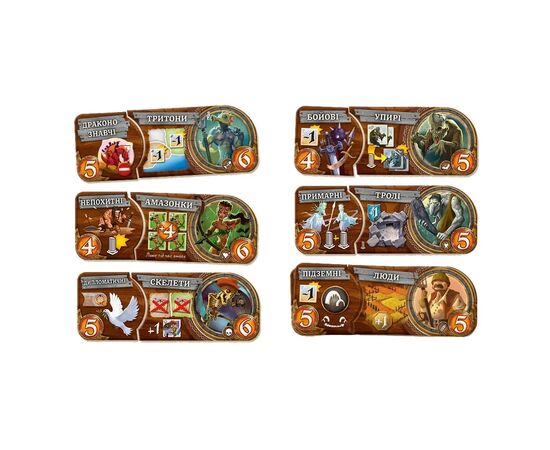 Настольная игра Lord of Boards Маленький мир (Small World) (укр.) (LOB2346UA), изображение 4 Настольная игра Lord of Boards Маленький мир (Small World) (укр.) (LOB2346UA), изображение 4