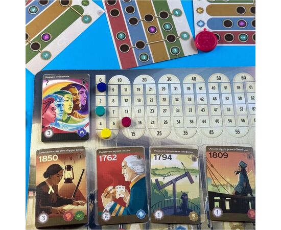 Настільна гра Lord of Boards Мандрівки віхами історії (Trekking Through History) (укр.) (LOB2328UA), зображення 5 Настільна гра Lord of Boards Мандрівки віхами історії (Trekking Through History) (укр.) (LOB2328UA), зображення 5