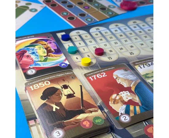 Настільна гра Lord of Boards Мандрівки віхами історії (Trekking Through History) (укр.) (LOB2328UA), зображення 6 Настільна гра Lord of Boards Мандрівки віхами історії (Trekking Through History) (укр.) (LOB2328UA), зображення 6