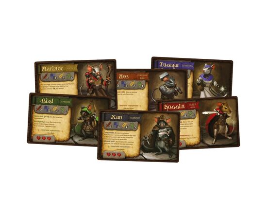 Настольная игра Lord of Boards Мышиные рассказы (Mice and Mystics) (укр.) (LOB2317UA), изображение 4 Настольная игра Lord of Boards Мышиные рассказы (Mice and Mystics) (укр.) (LOB2317UA), изображение 4